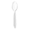 Solo Impress Heavyweight Full-Length Polystyrene Cutlery, Teaspoon, White, 100PK HSWTX-0007 - alternate 1